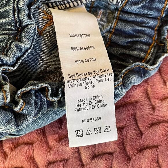 NEW STS Blue Paper Bag Distressed Jeans Womens Waist Size 28 - Picture 11 of 11